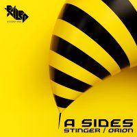 Exiled Recordings Asides Cover Art Design created by N2O Designs