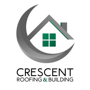 Crescent Roofing & Building Logo design for Crescent Roofing & Building by N2O Designs