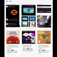 Different Drumz DnB Radio Website Preview
