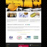 ESAW Contracts Ltd Website Preview