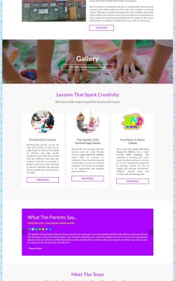 Monmar Nursery Website Design by N2O Designs