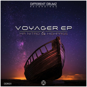 Mr Nitro & Highpass - Voyager EP | Cover Art Design by N2O Designs Mr Nitro & Highpass - Voyager EP | Cover Art Design by N2O Designs