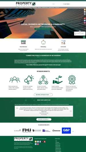Property Connect Website Design by N2O Designs