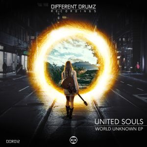 United Souls - World Unknown EP | Cover Art Design by N2O Designs United Souls - World Unknown EP | Cover Art Design by N2O Designs